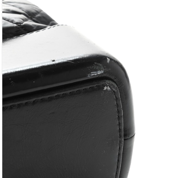 ❌Chanel Aged Calfskin Quilted Maxi Gabrielle Hobo Black - Picture 7 of 8